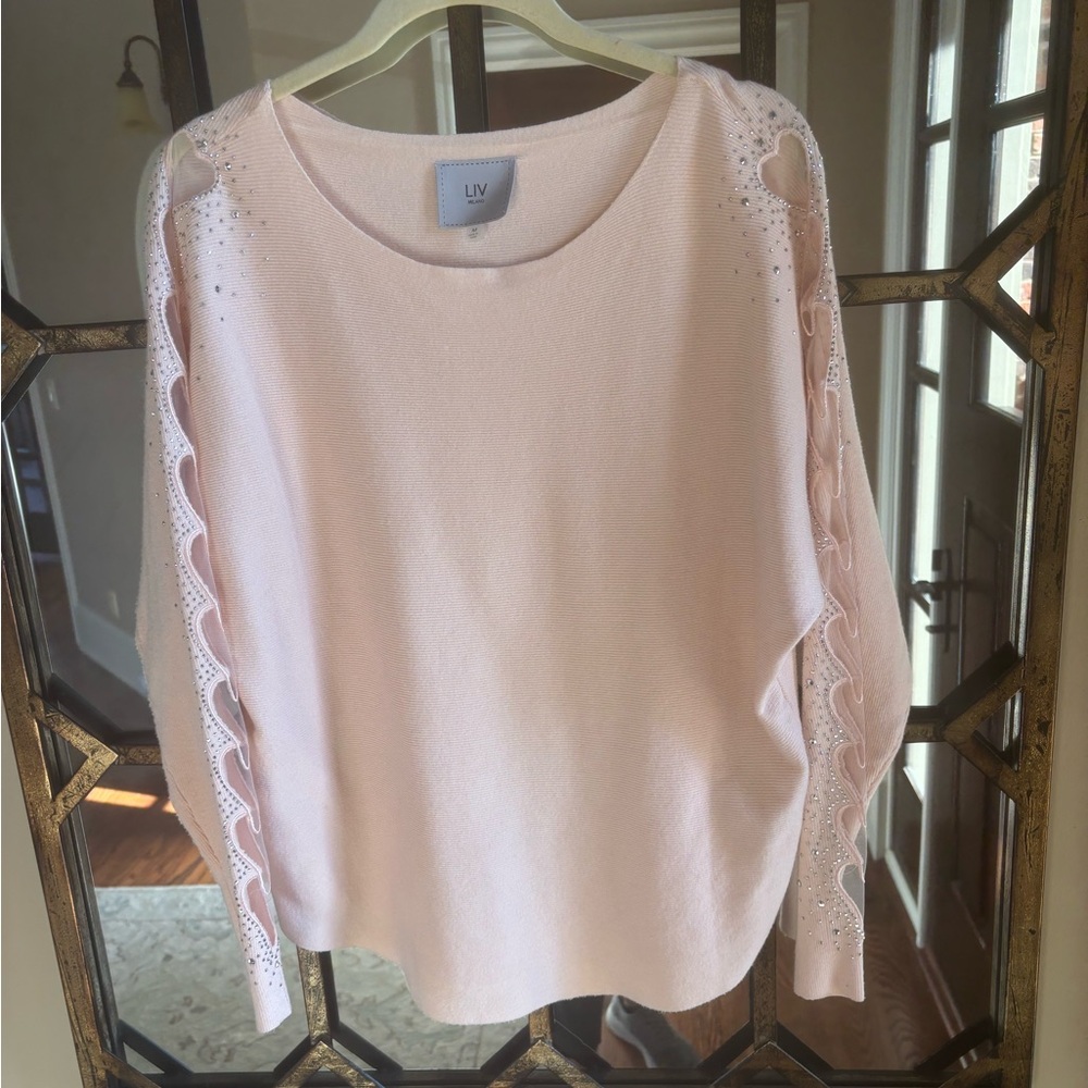 Milano Cream Knit Top